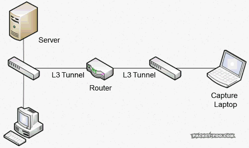 Remote SPAN via Layer 3 tunneling
