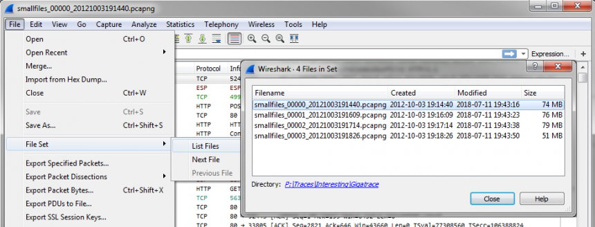 tcpdump wireshark pcap format